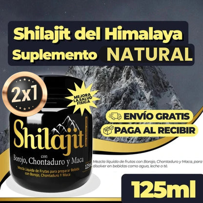 PROMO 2X1 ¡ORIGINAL! SHILAJIT DEL HIMALAYA: VITALIDAD PURA, DESPIERTA TU POTENCIAL NATURAL