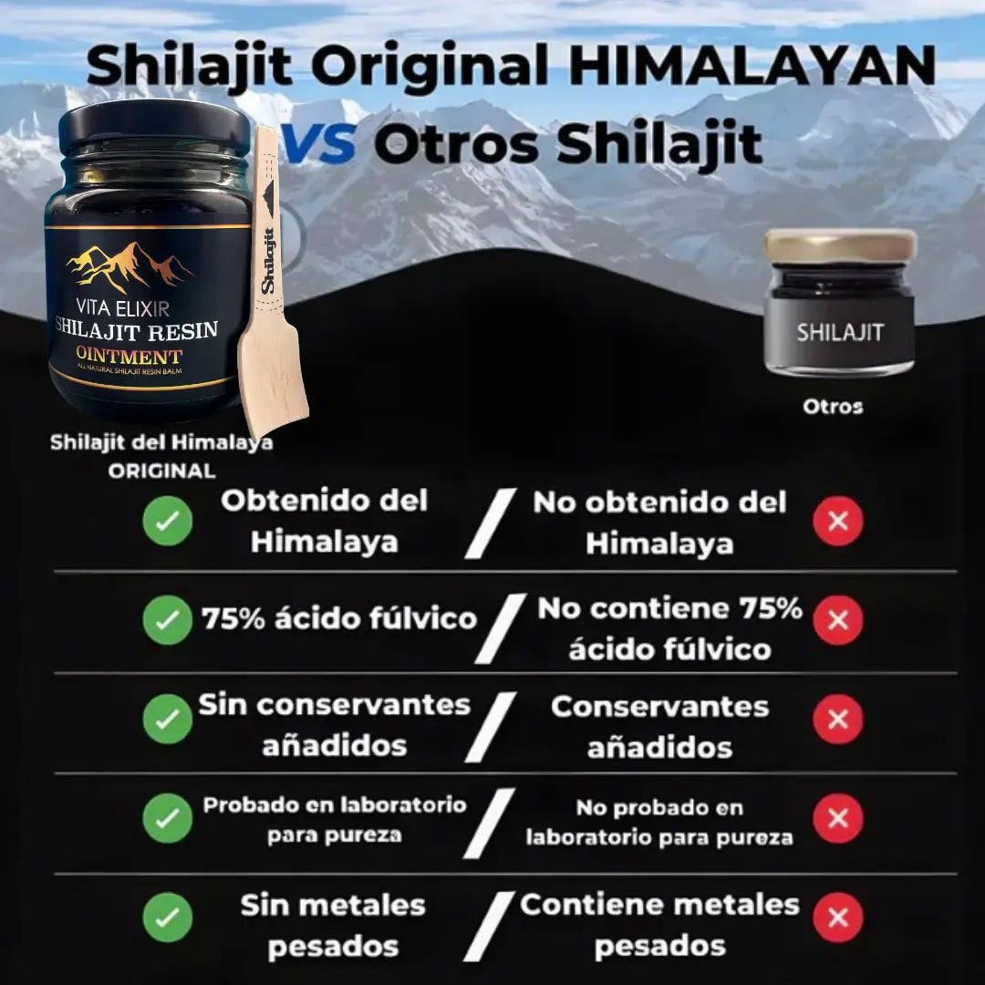 PROMO 2X1 🔥 VITA SHILAJIT RESIN: ELEVA TU PODER NATURAL, TU MEJOR VERSIÓN ⚡ ¡PRODUCTO ORIGINAL!