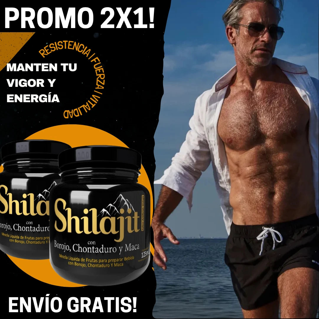 PROMO 2X1 ¡ORIGINAL! SHILAJIT DEL HIMALAYA: VITALIDAD PURA, DESPIERTA TU POTENCIAL NATURAL