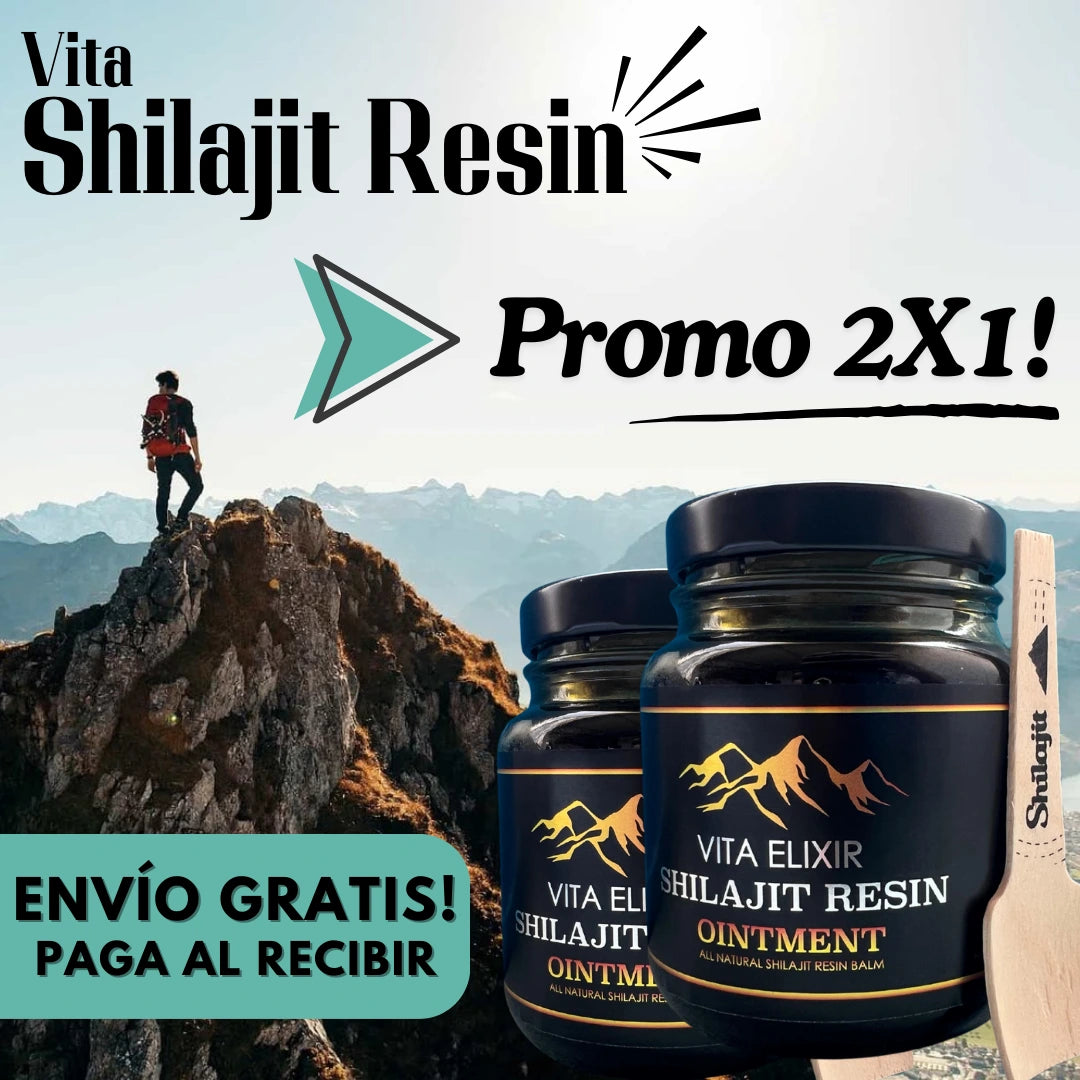 PROMO 2X1 🔥 VITA SHILAJIT RESIN: ELEVA TU PODER NATURAL, TU MEJOR VERSIÓN ⚡ ¡PRODUCTO ORIGINAL!